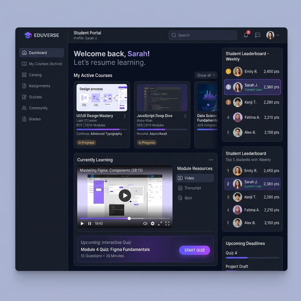 EduTrack LMS